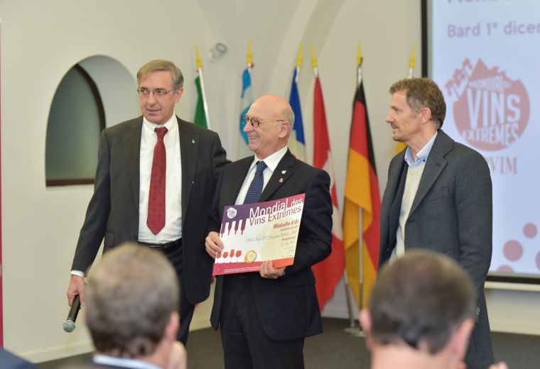Award ceremony of the Mondial des Vins Extrêmes 2019